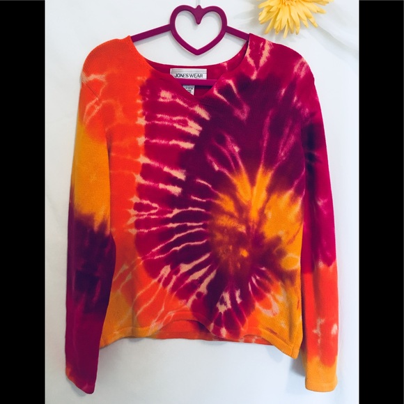 Jones New York Sweaters - JONES WEAR SPORT | Tie Dye Sweater Size Large